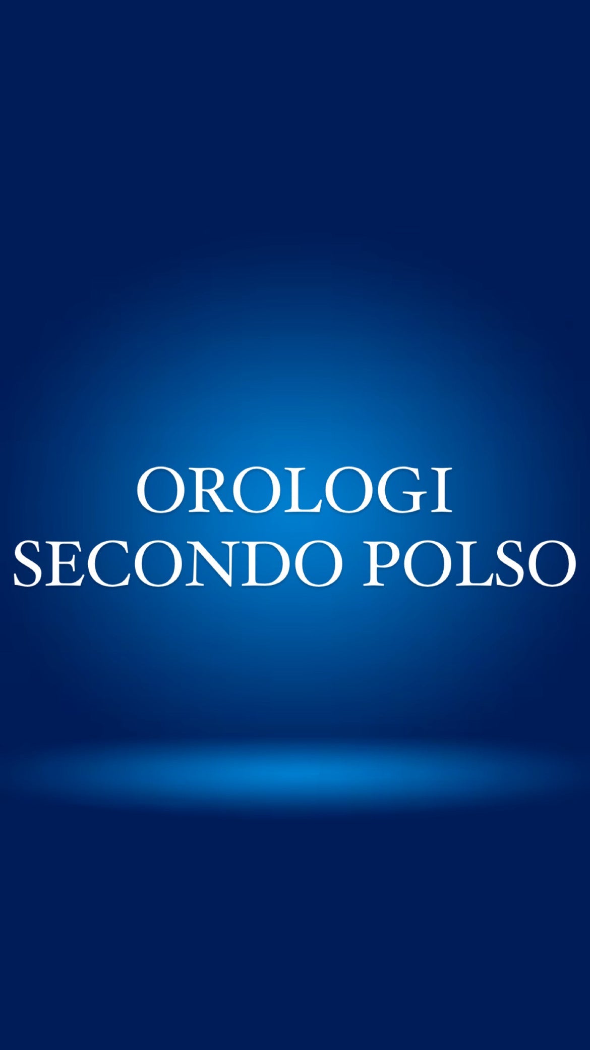 Secondo polso